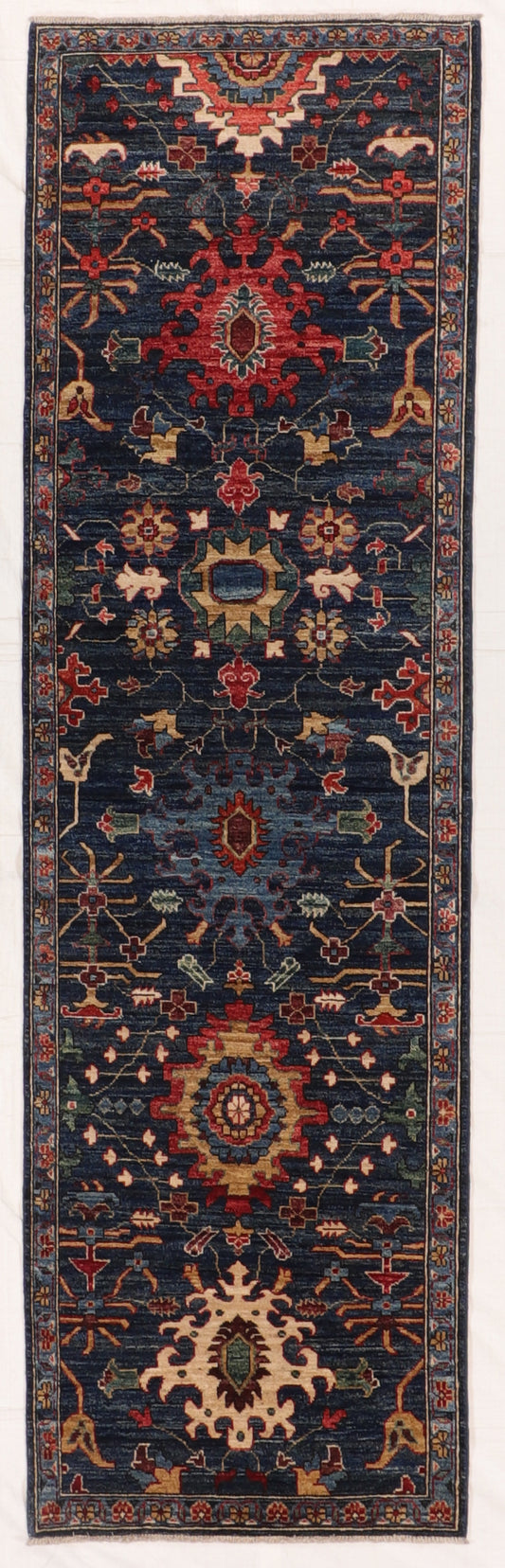 Runner - Ziegler Fine/Wool All Over Rectangle - Hand Knotted Rug