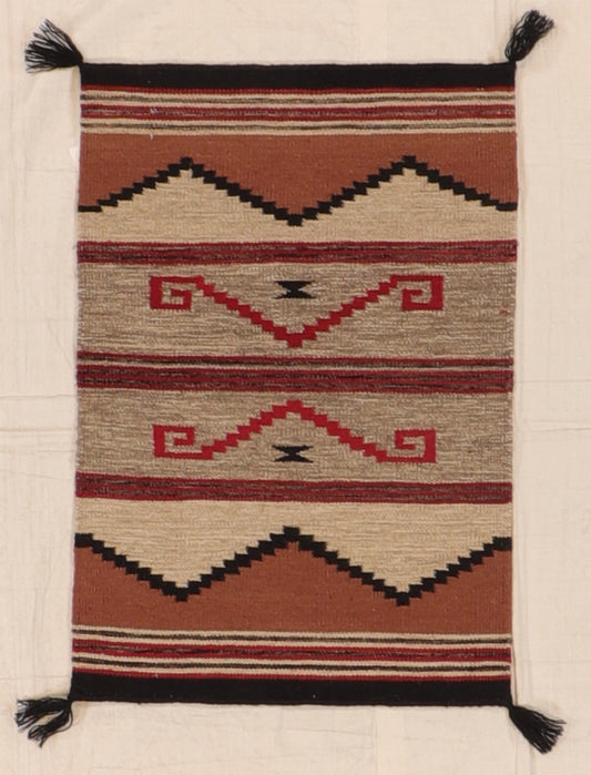 2 x 3 - Kilim Navajo Fine/Wool All Over Rectangle - Hand Knotted Rug