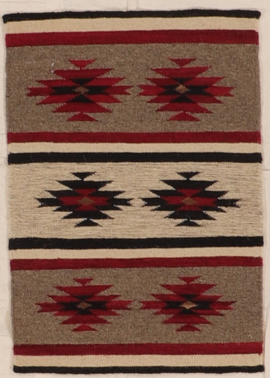 2 x 3 - Kilim Navajo Fine/Wool All Over Rectangle - Hand Knotted Rug — 66473