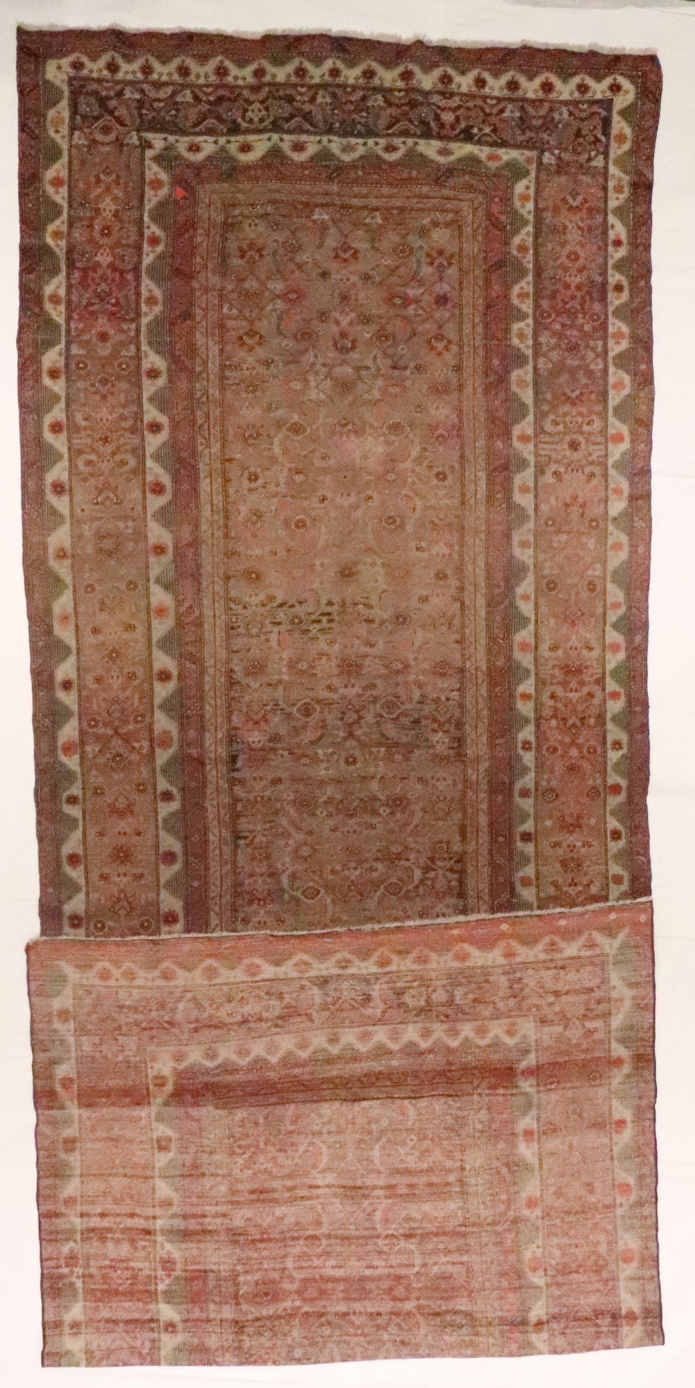 Oversized -  - Malayer Antique/Wool All Over Rectangle - Hand Knotted Rug — 8309