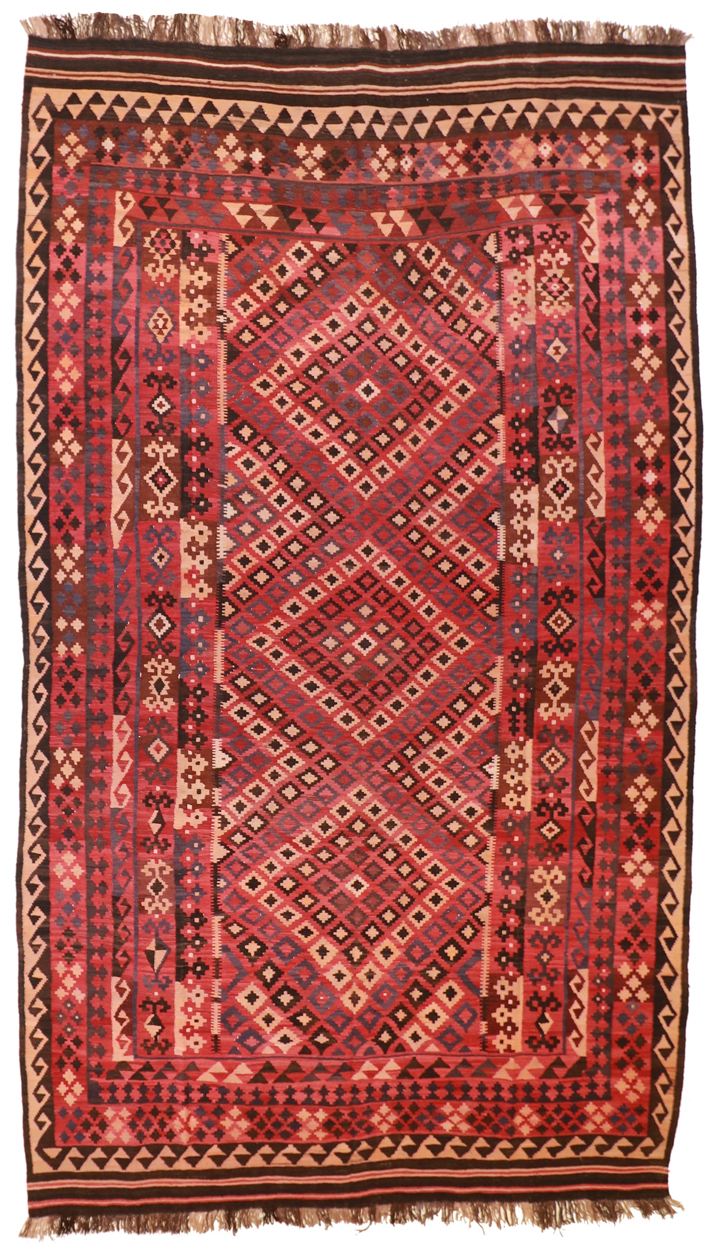 Oversized - Kilim Fine/Wool All Over Rectangle - Hand Knotted Rug