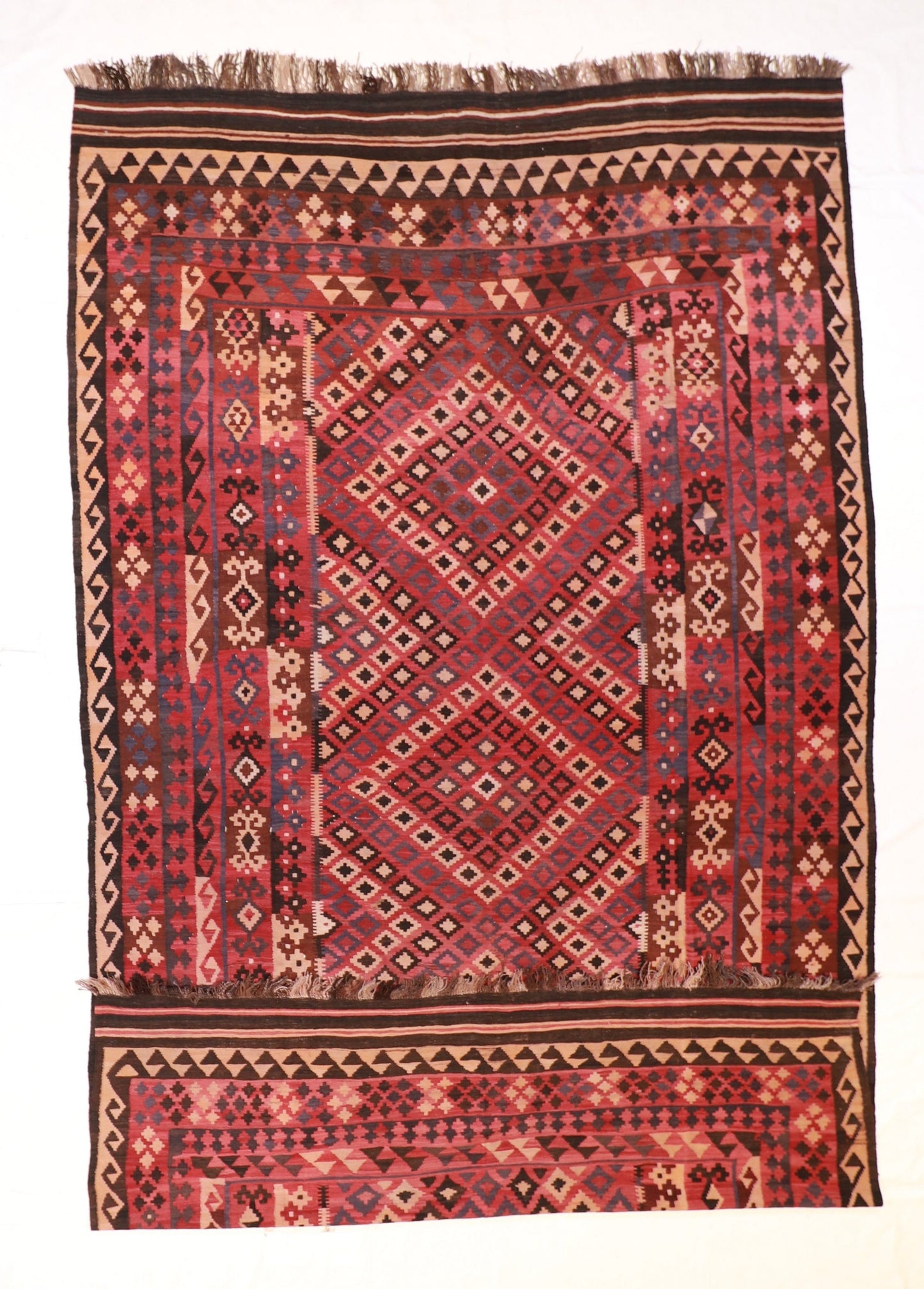 Oversized - Kilim Fine/Wool All Over Rectangle - Hand Knotted Rug