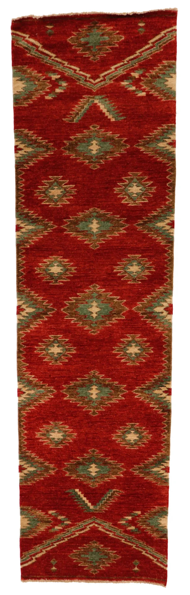 Runner - Mountain  Modern Fine/Wool All Over Rectangle - Hand Knotted Rug